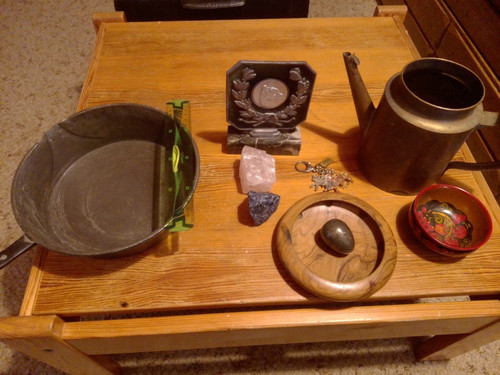 Lot brocante objets - de,