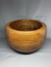 SALADIER EN TECK DESIGN SCANDINAVE  DANOIS SUÈDE, COUPE , VIDE POCHE