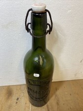 No.4 Antique Rauch Baccarat Brewery Beer Bottle Vintage Decor