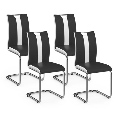 Lot chaises pia - chaises, noires