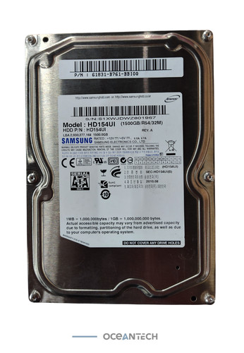 Samsung hd154ui 5tb - 1.5tb, hard