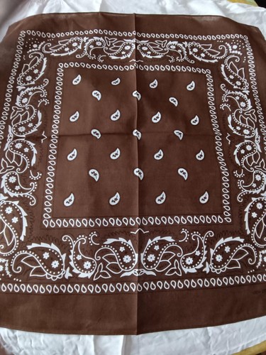Bandana coton coloris au - en, (coloris