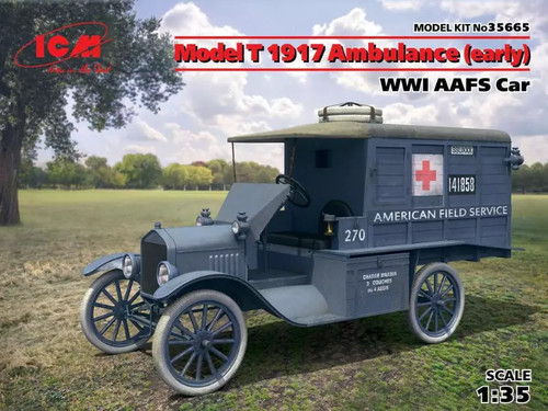 Icm ford model - t, ambulance