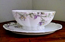 Saucière porcelaine de Limoges Haviland maison Ragot