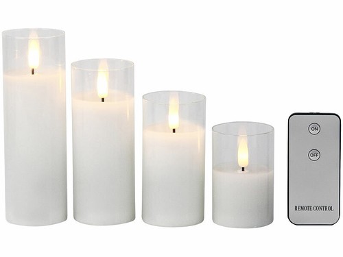 Bougies led - 4 bougies,