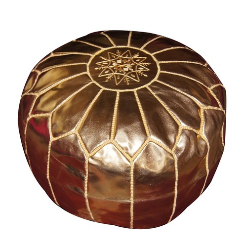 Moroccan pouf footstool - moroccan,