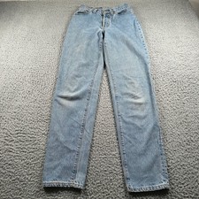 Vtg 90's Levi's 544 Women's Jeans Size 3S Straight Leg Light Wash Made In USA