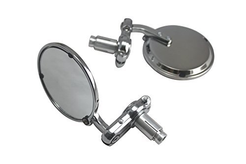 Retroviseur chrome embout - retroviseur,