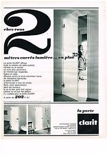 1963 ADVERTISING CLARIT GLASS DOORS