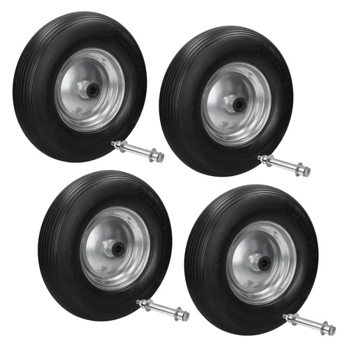 Roue brouette pu - 4x,