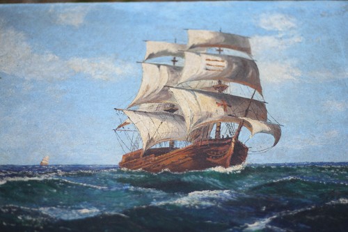 Peinture marine vintage