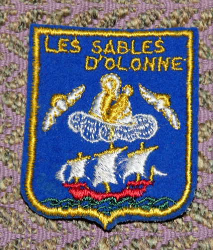 Ancien écusson coudre en - écusson,