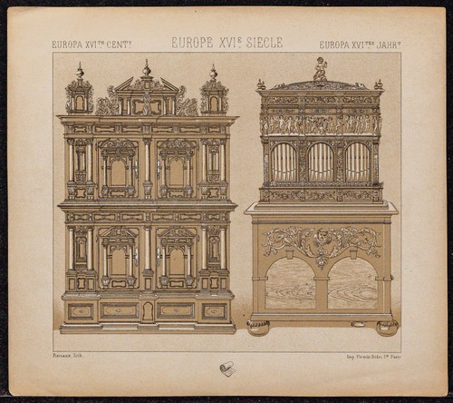 1890 armoire monumentale - monumentale, et