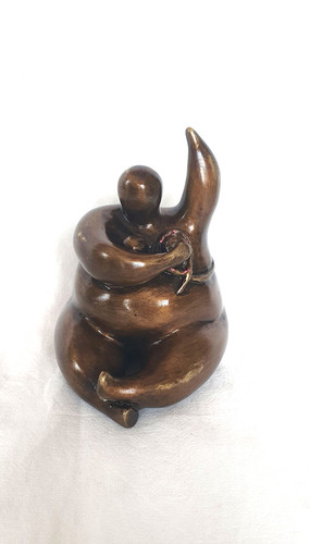 Sculpture bronze femme - bronze,