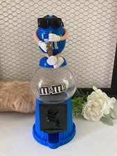 6⚜️ Candy dispenser M&M'S blue figure height 30 cm year 2008