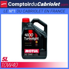 Huile Motul 4100 Turbolight