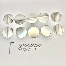 Kit pampilles Verpan Fun 1TA 2TA 0DA 1DA 2DA - 10 rondelles métal Verner Panton