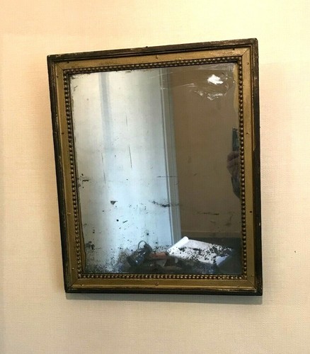 Miroir louis xvi perlée - miroir,