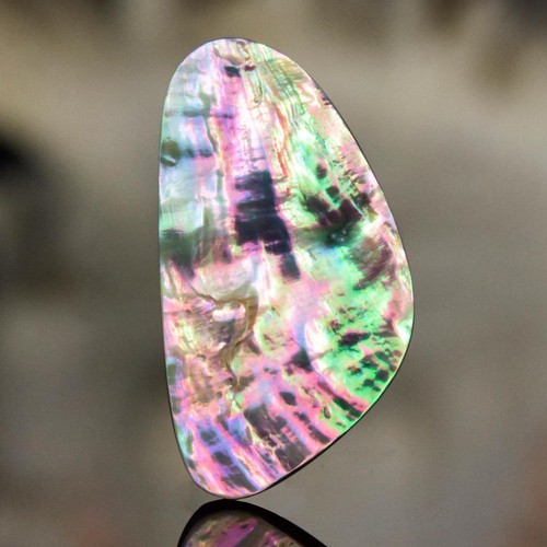 Cabochon doré irridescent - doré,