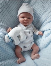 Bébé reborn garçon full body silicone 