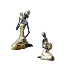 Figurine de femme noire