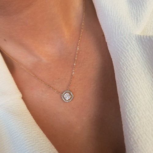 Collier doré femme - doré, –