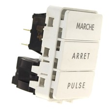 Bloc interrupteur blanc 101496