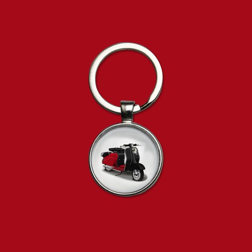 Porte clefs scooter - scooter, lambretta