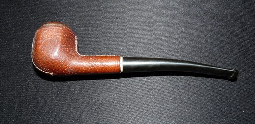 Pipe bois gainée cuir - pipe,