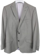 VESTE TENDANCE VERSACE COLLECTION HOMME (IT) 52R En Soie Et Laine À Rayures