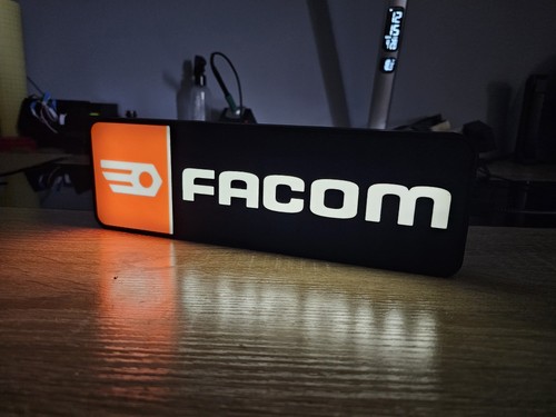 Enseigne facom lumineux - enseigne,