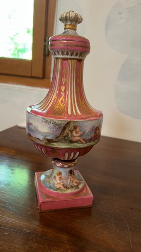 Potiche pot vase porcelaine - potiche, en
