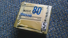 5 Minidisc Maxell Music Gear
