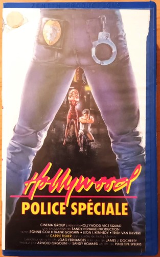Vhs sécam hollywood police - vhs,