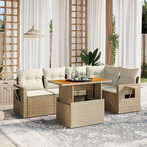 Salon jardin avec coussins - salon, de