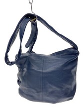 Lupo Barcelona Shoulder Bag in Solid NVY Leather