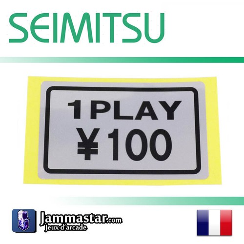 100 yens sticker seimitsu - 100,