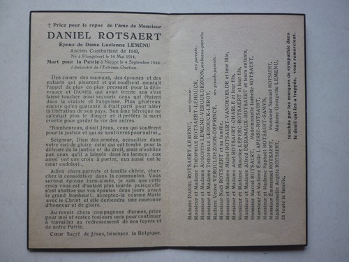 Image mortuaire soldat - mortuaire,
