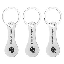 Porteclés de caddie  Lot de 3