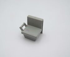 Playmobil (W467) Rails - Grey Left Armchair Seat Wagon 4001 4017 4100 Defects