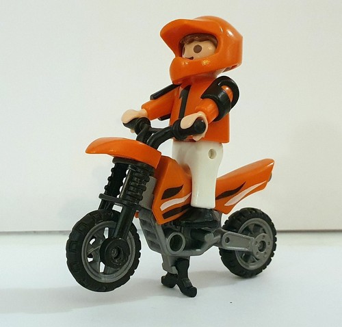 Playmobil jeu enfant - -, moto