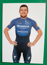 CYCLISME carte cycliste BERT VAN LERBERGHE équipe DECEUNINCK QUICKSTEP  2021