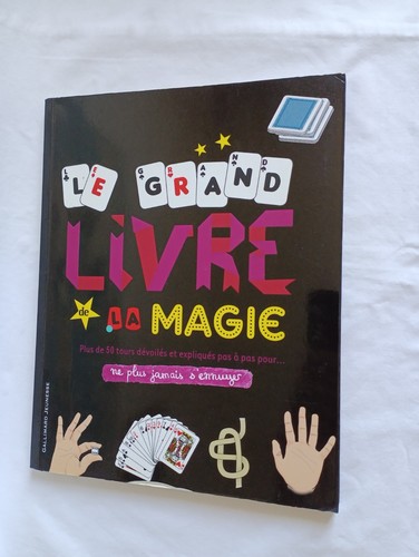 Grand livre la magie - livre,