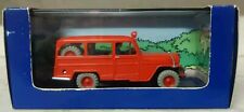 TINTIN the Jeep des Pompiers de L'affaire Sunflower car