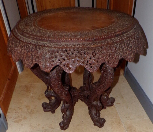 Rare antiquité xixème table - rare,
