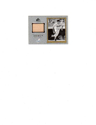 2001 legendary cuts bat - 2001,