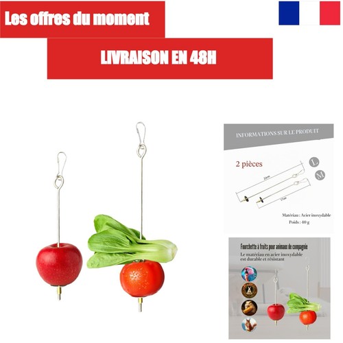Brochette nourriture perroquet - brochette,