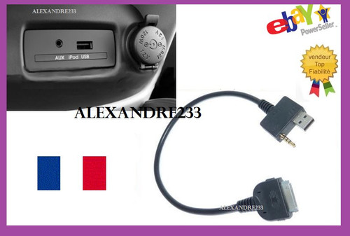 Cable adaptateur iphone - , ipod