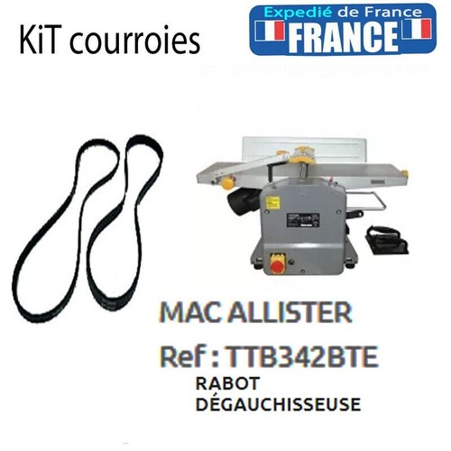 Kit courroies mac allister - ,