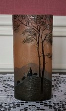 Vase en Pâte de Verre Décor
